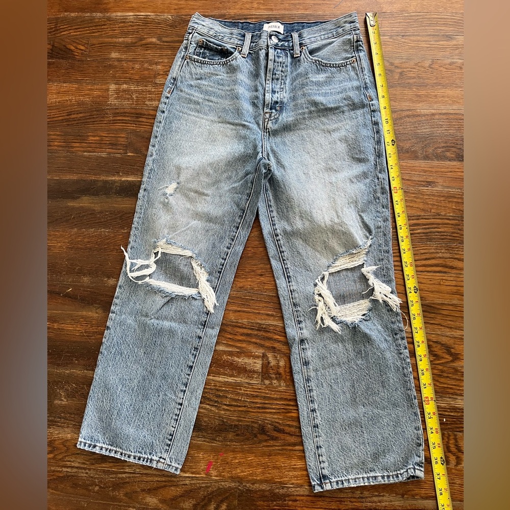 Pistola Light Blue Denim Jeans used good condition.